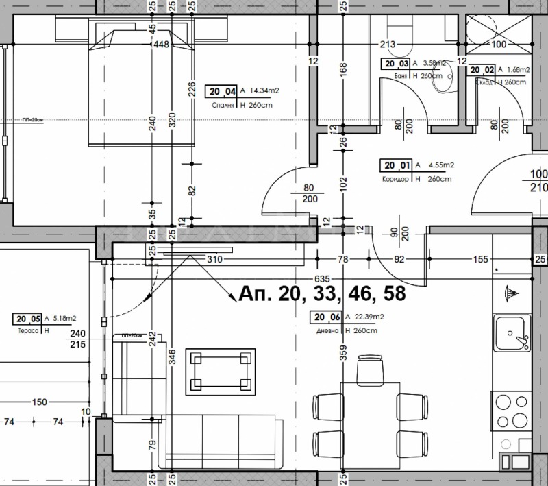 En venta  1 dormitorio Plovdiv , Karshiyaka , 68 metros cuadrados | 16524996 - imagen [4]