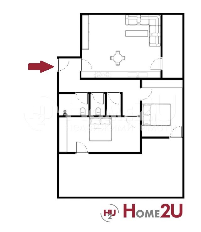 Продава 3-СТАЕН, гр. Пловдив, Остромила, снимка 10 - Aпартаменти - 49438560