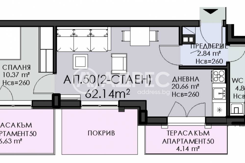 Продава 2-СТАЕН, гр. София, Овча купел 1, снимка 4 - Апартаменти - 54854122