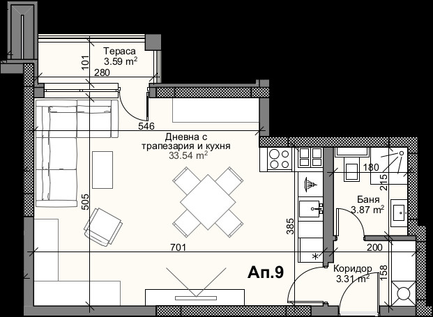 Продается  Студия Пловдив , Кършияка , 61 кв.м | 85581988