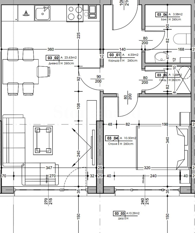 For Sale  1 bedroom Plovdiv , Karshiyaka , 71 sq.m | 56479057 - image [5]