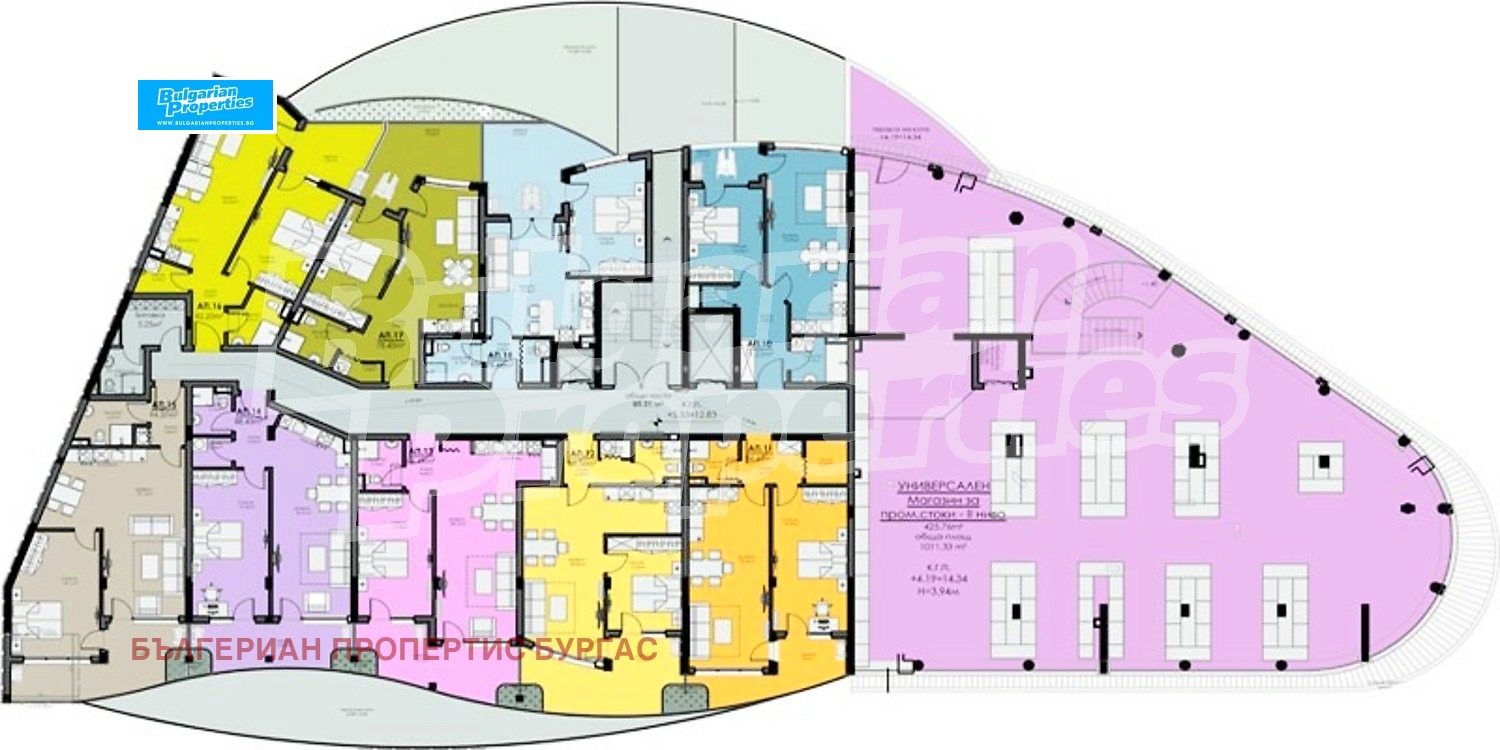 Продава 2-СТАЕН, гр. Бургас, Братя Миладинови, снимка 13 - Апартаменти - 54372177