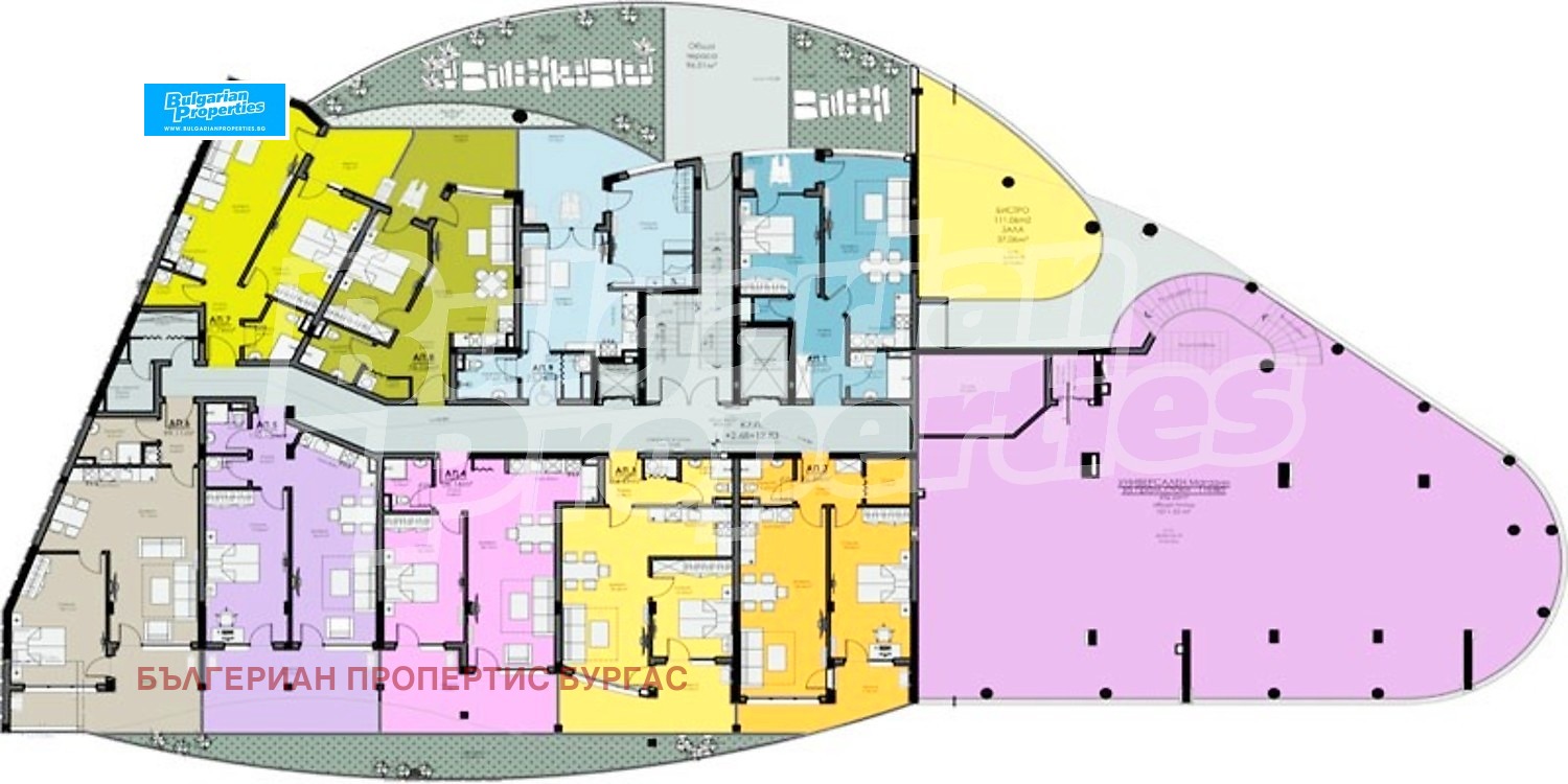 Продава 2-СТАЕН, гр. Бургас, Братя Миладинови, снимка 9 - Апартаменти - 54372177