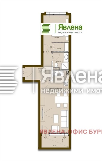 Na prodej  1 ložnice oblast Burgas , Pomorie , 67 m2 | 86571908 - obraz [4]