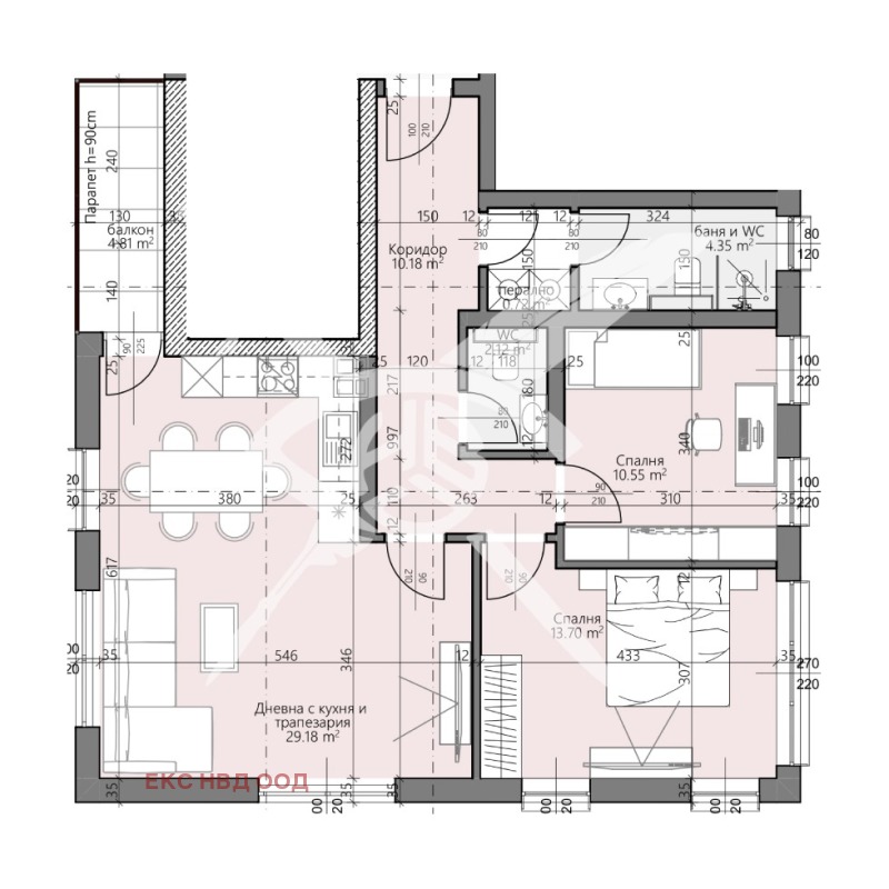 Продава 3-СТАЕН, гр. Пловдив, Христо Смирненски, снимка 1 - Aпартаменти - 49504703