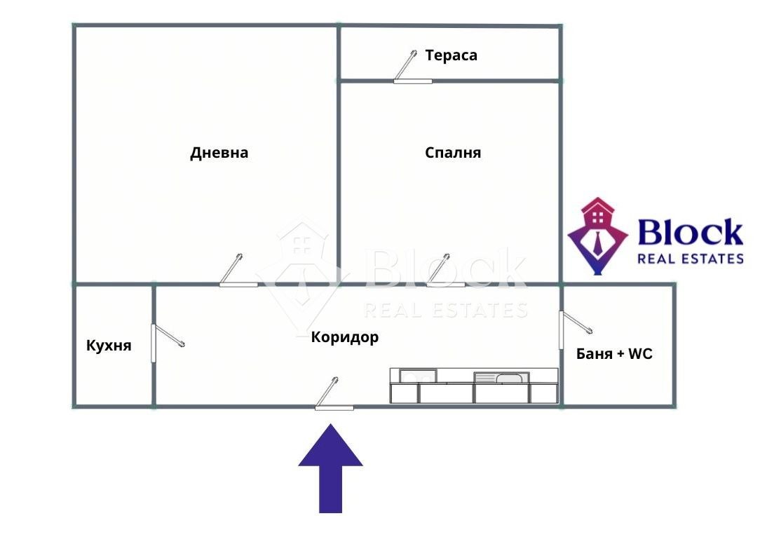 Продава 2-СТАЕН, гр. София, Павлово
