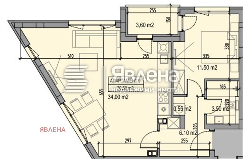 Продава 2-СТАЕН, гр. София, Сухата река, снимка 7 - Aпартаменти - 48541157