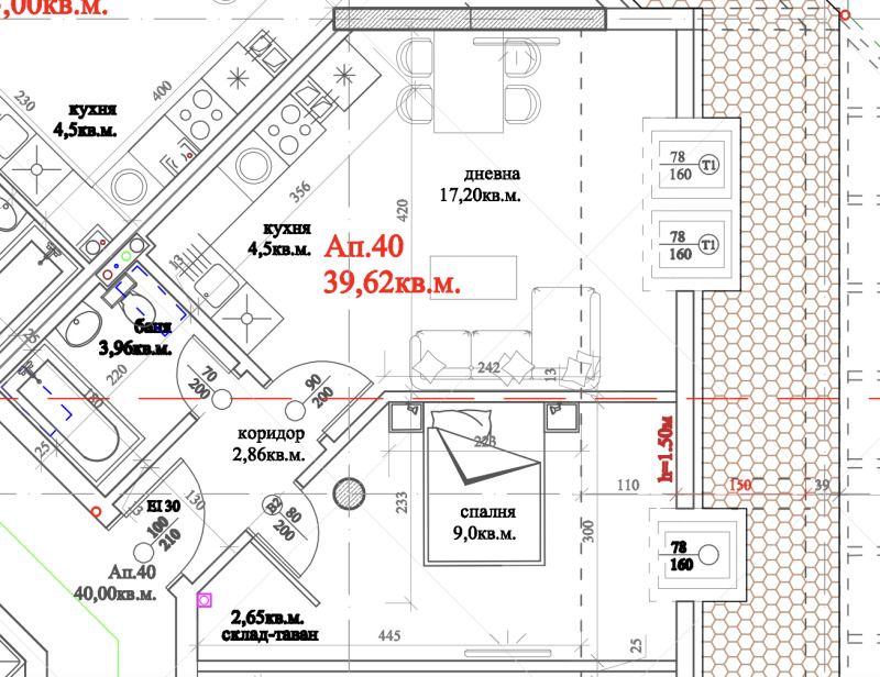 Satılık  1 yatak odası Sofia , Mladost 3 , 47 metrekare | 62185574 - görüntü [4]