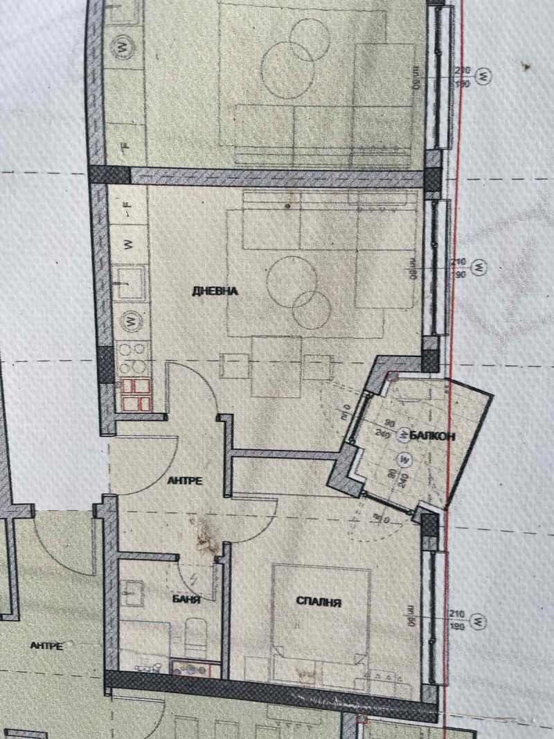 Na sprzedaż  1 sypialnia Sofia , Nadeżda 4 , 57 mkw | 80340828 - obraz [2]