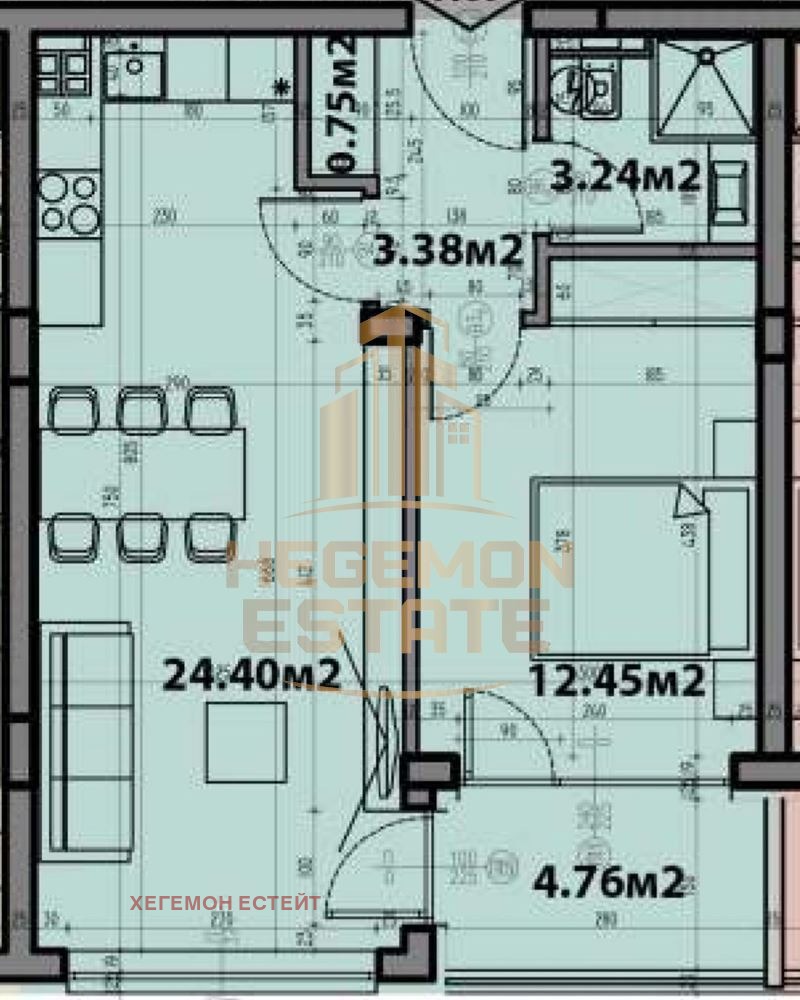 Продава 2-СТАЕН, гр. Варна, Виница, снимка 6 - Апартаменти - 55843203