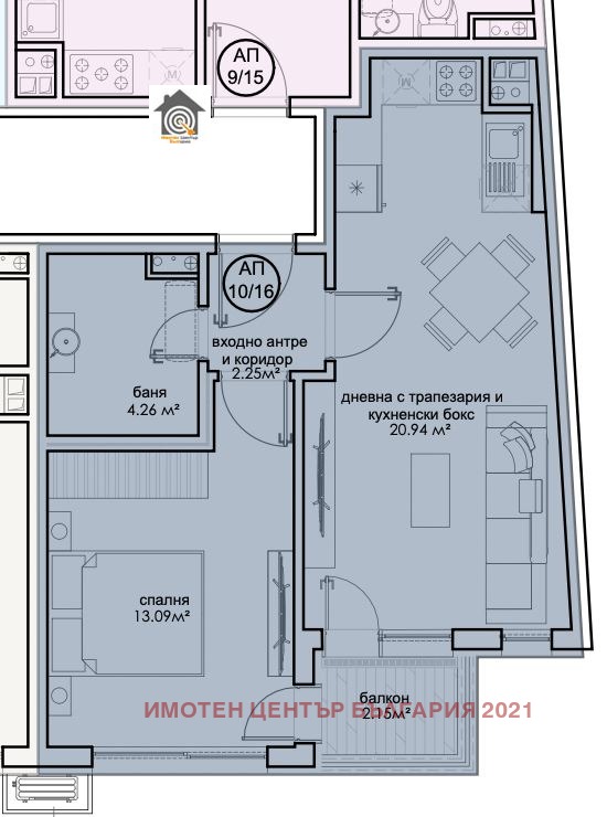 Продава 2-СТАЕН, гр. София, Надежда 4, снимка 2 - Апартаменти - 56210857