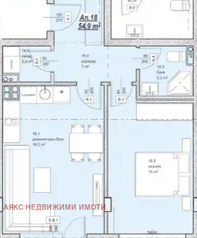 1 bedroom Vitosha, Sofia 2