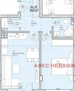 Продава  2-стаен град София , Витоша , 60 кв.м | 42245961 - изображение [2]