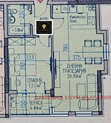 Na sprzedaż  1 sypialnia region Płowdiw , Asenowgrad , 70 mkw | 19998195 - obraz [3]