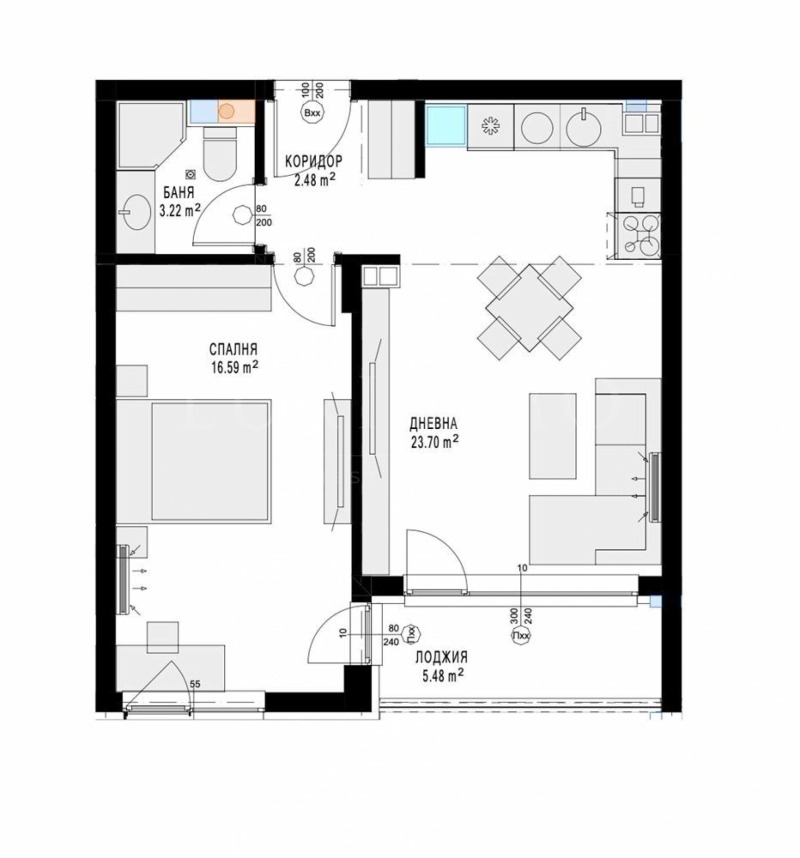 Продава 2-СТАЕН, гр. София, Красно село, снимка 13 - Апартаменти - 52445794