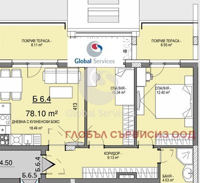 Eladó  2 hálószobás Sofia , Vitosa , 91 négyzetméter | 58213040