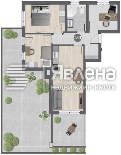 Продава 3-СТАЕН, гр. Благоевград, Баларбаши, снимка 3 - Апартаменти - 52830263