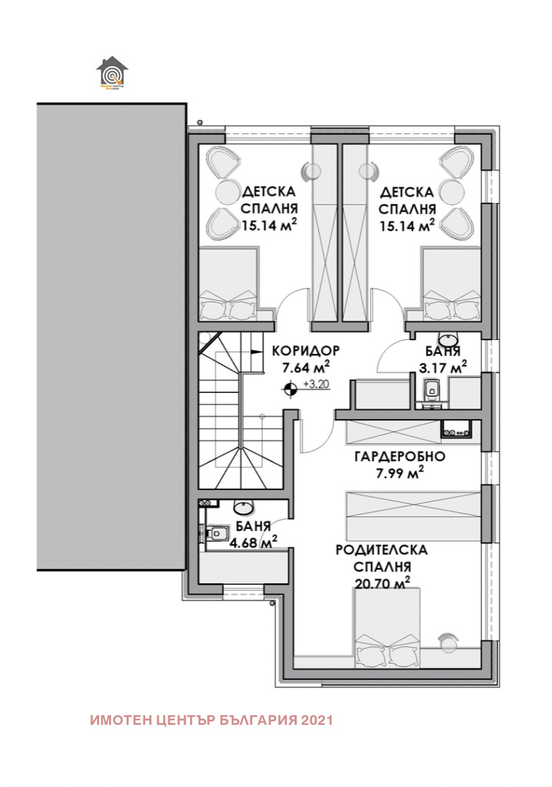 Продава КЪЩА, гр. Елин Пелин, област София област, снимка 4 - Къщи - 49137616