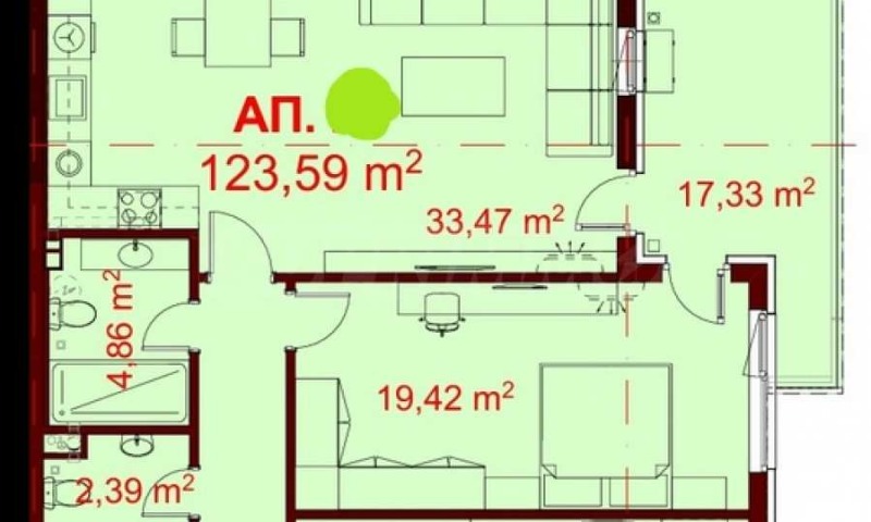 Satılık  2 yatak odası Burgas , Slaveykov , 139 metrekare | 91583502 - görüntü [2]