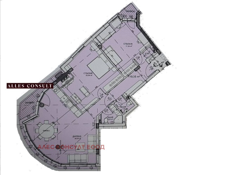 Продаја  2 спаваће собе Софија , Лозенец , 138 м2 | 13638361 - слика [2]