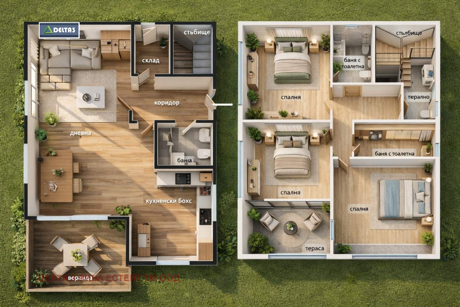 Продава КЪЩА, с. Хераково, област София област, снимка 4 - Къщи - 53968023