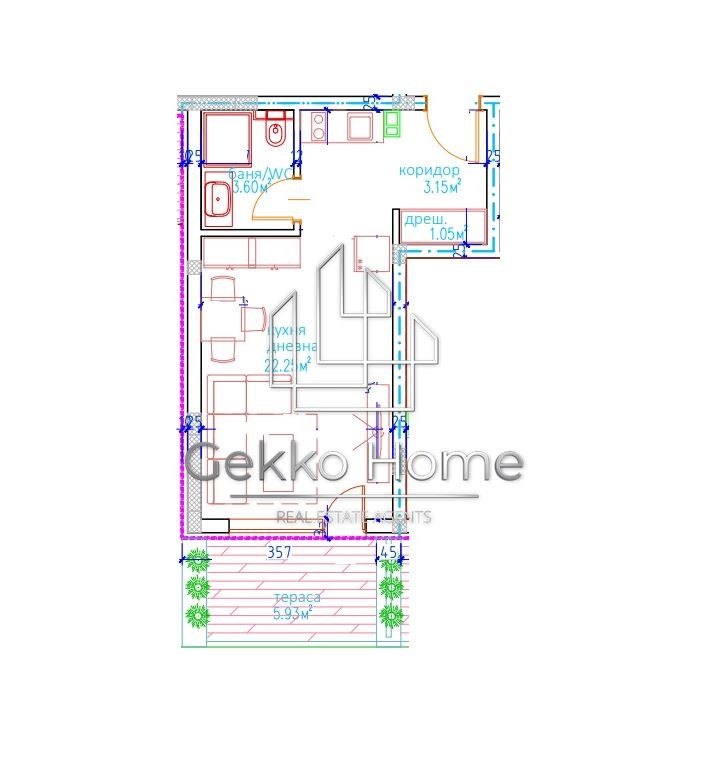 Продаја  Студио регион Варна , Шкорпиловци , 50 м2 | 58512044 - слика [2]