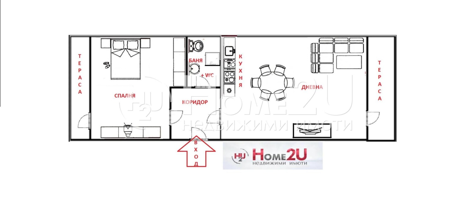 Продава 2-СТАЕН, гр. Бургас, област Бургас, снимка 7 - Апартаменти - 53761943