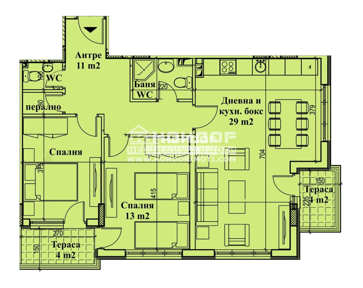 Продава 3-СТАЕН, гр. Пловдив, Кършияка, снимка 11 - Апартаменти - 55625552