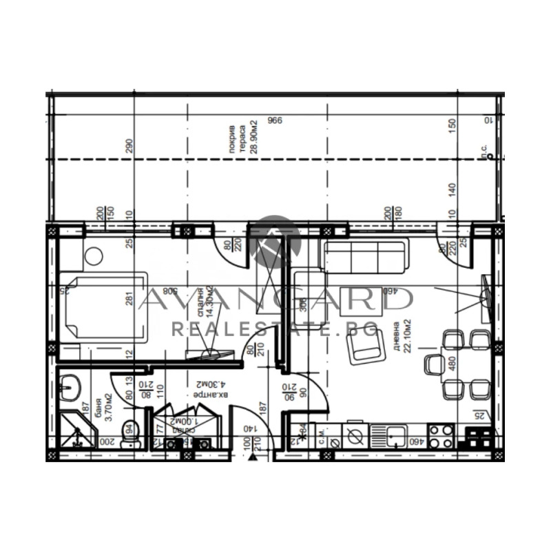 In vendita  1 camera da letto Plovdiv , Kiuchuk Parig , 92 mq | 18419497 - Immagine [4]