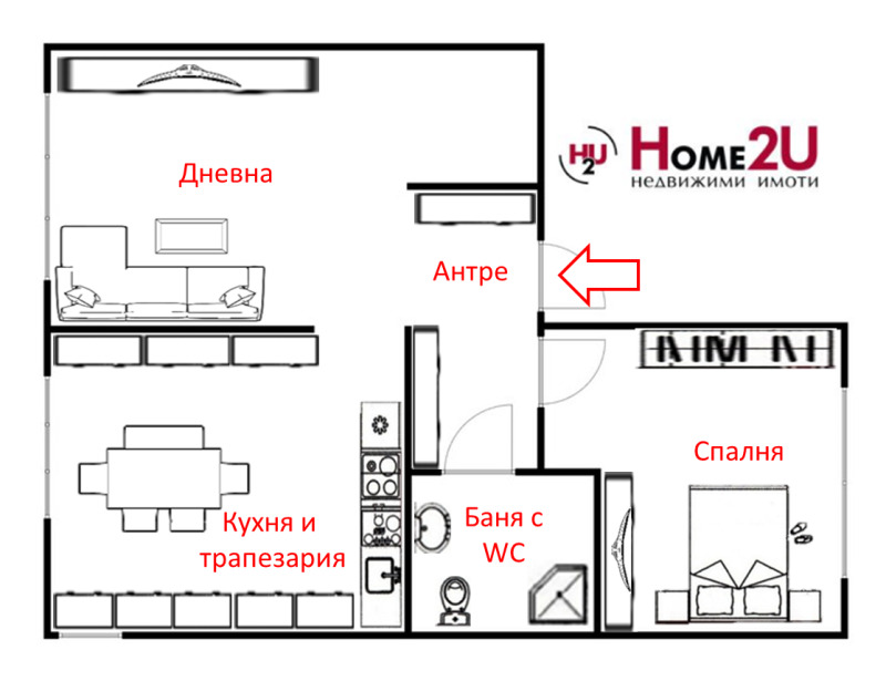 Na sprzedaż  1 sypialnia Burgas , Wazrażdane , 71 mkw | 23418005 - obraz [16]