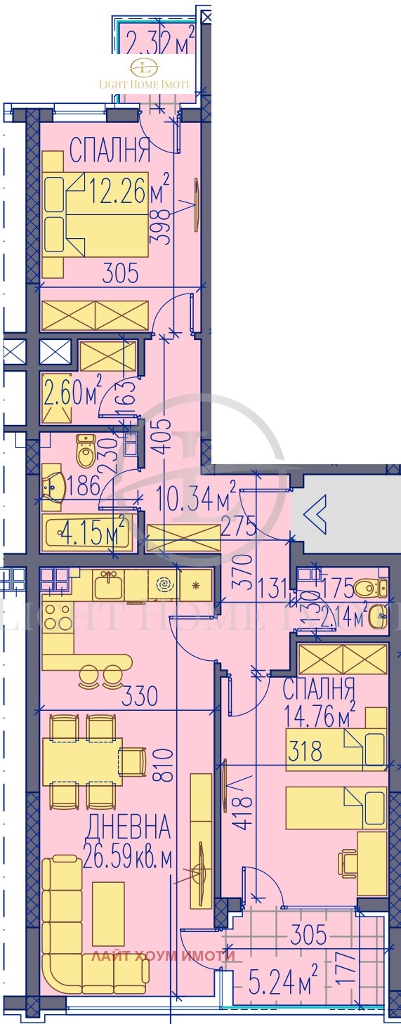 À venda  2 quartos Plovdiv , Kamenica 2 , 114 m² | 81371296 - imagem [4]