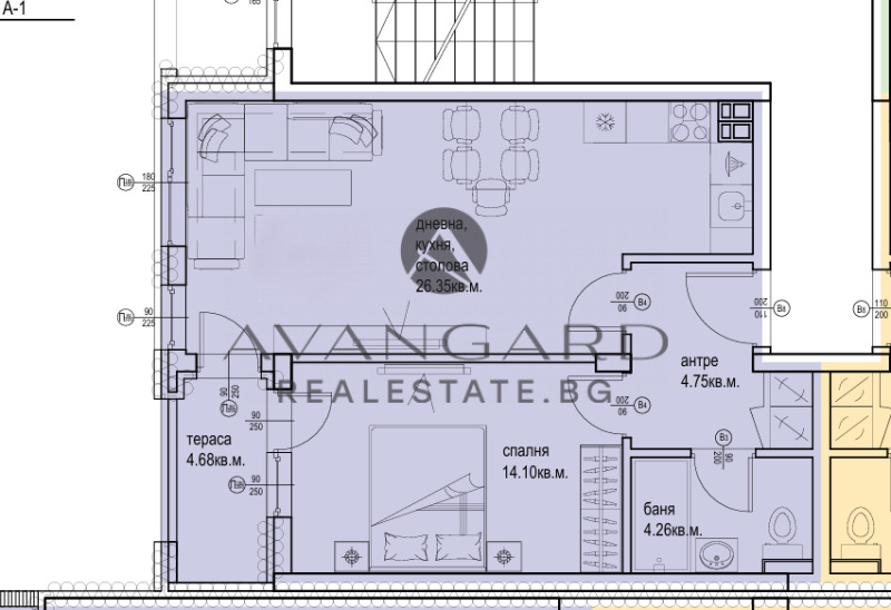 For Sale  1 bedroom Plovdiv , Karshiyaka , 70 sq.m | 60208528 - image [2]