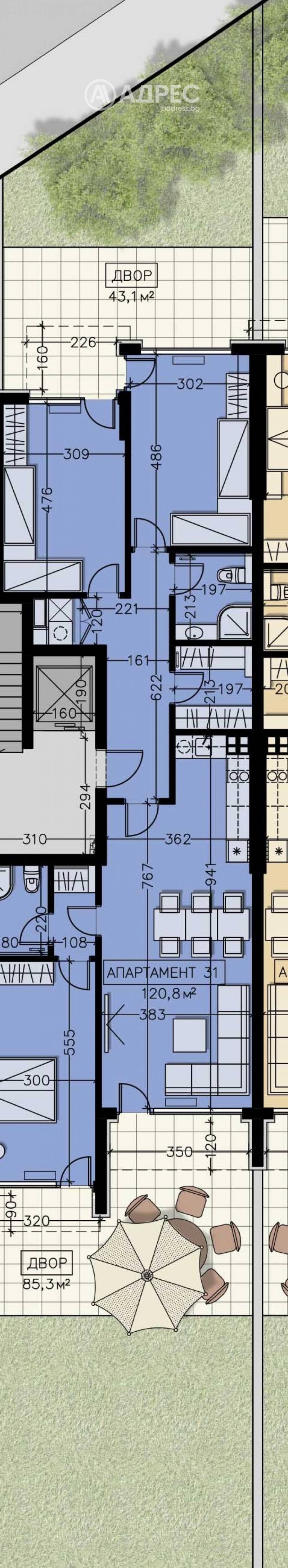 Til salg  3+ soveværelse Sofia , Manastirski livadi , 268 kvm | 91080459 - billede [3]