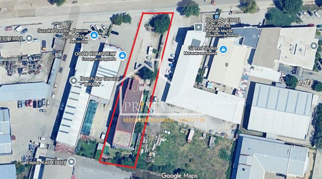 Продава ПРОМ. ПОМЕЩЕНИЕ, гр. Пловдив, Кючук Париж