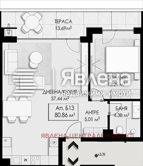 Продава 2-СТАЕН, гр. София, Драгалевци, снимка 6 - Апартаменти - 56716391