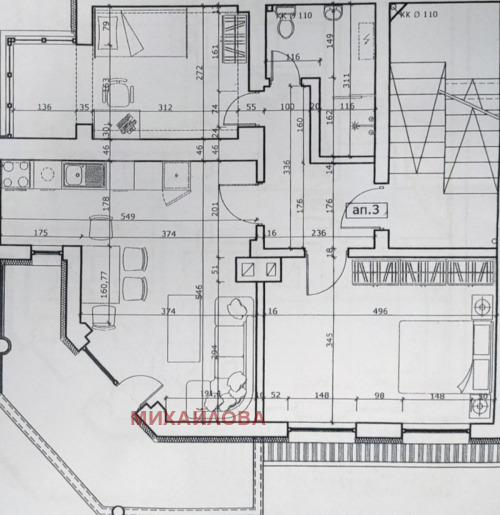 Продава 3-СТАЕН, гр. Стара Загора, Казански - изток