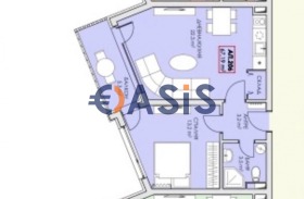 Продава 1-стаен област Бургас с. Равда - [1] 