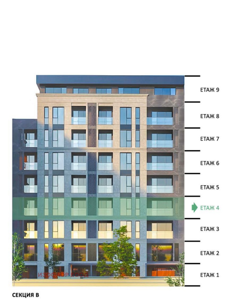 Til salg  1 soveværelse Plovdiv , Zapaden , 72 kvm | 52626407 - billede [3]