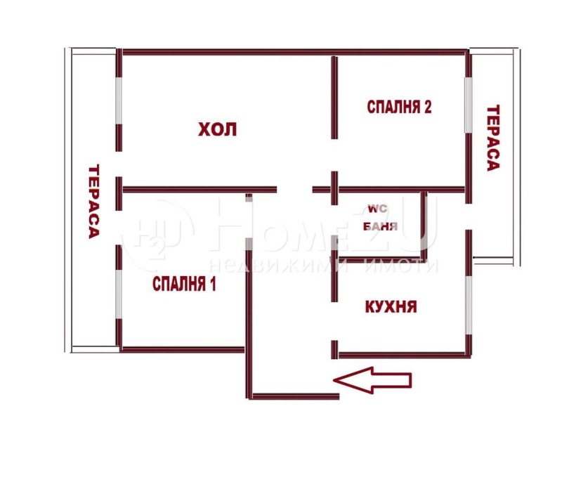 En venta  2 dormitorios Varna , Operata , 100 metros cuadrados | 14182315 - imagen [7]