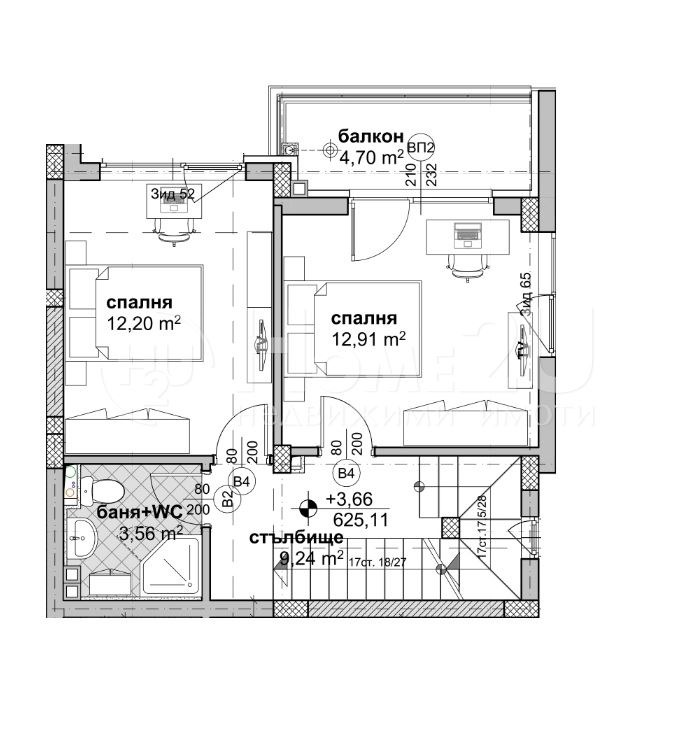 Til salg  Hus Sofia , Manastirski livadi , 206 kvm | 85593434 - billede [3]