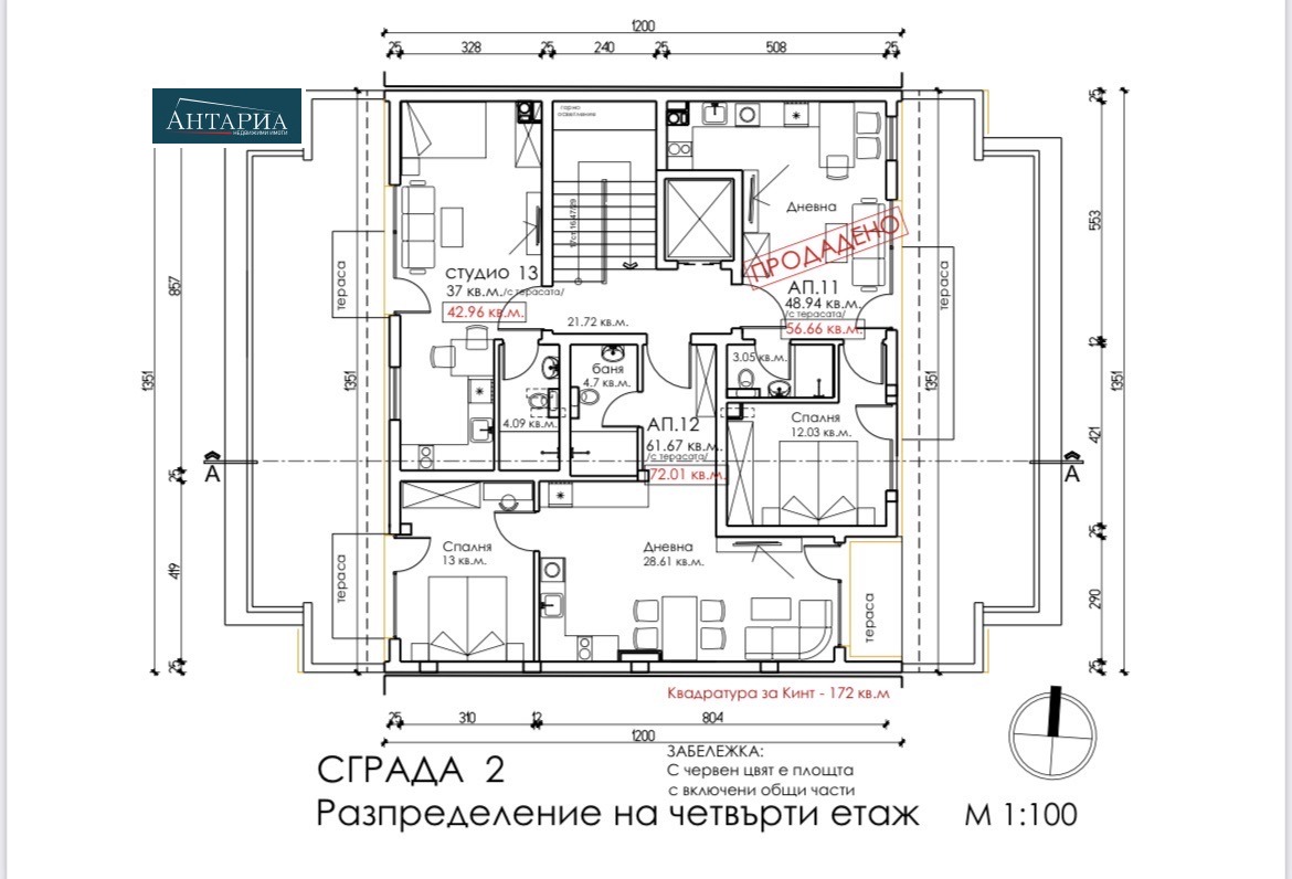 Продава 2-СТАЕН, гр. Созопол, област Бургас, снимка 2 - Апартаменти - 47447495