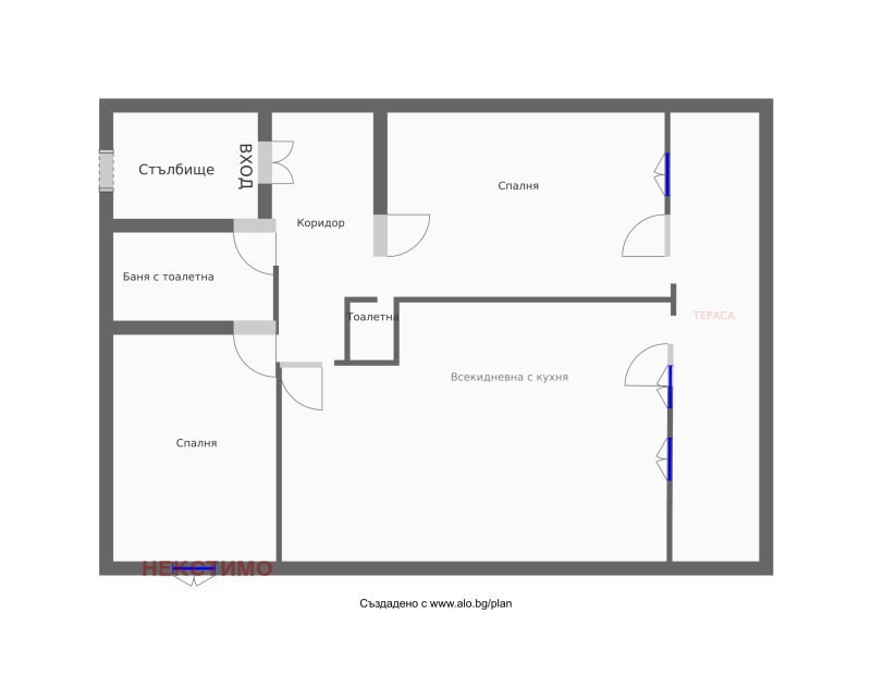 À venda  1 quarto Plovdiv , Hristo Smirnenski , 64 m² | 97450155