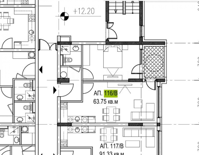 Продава 2-СТАЕН, гр. София, Обеля 1, снимка 2 - Апартаменти - 53417233