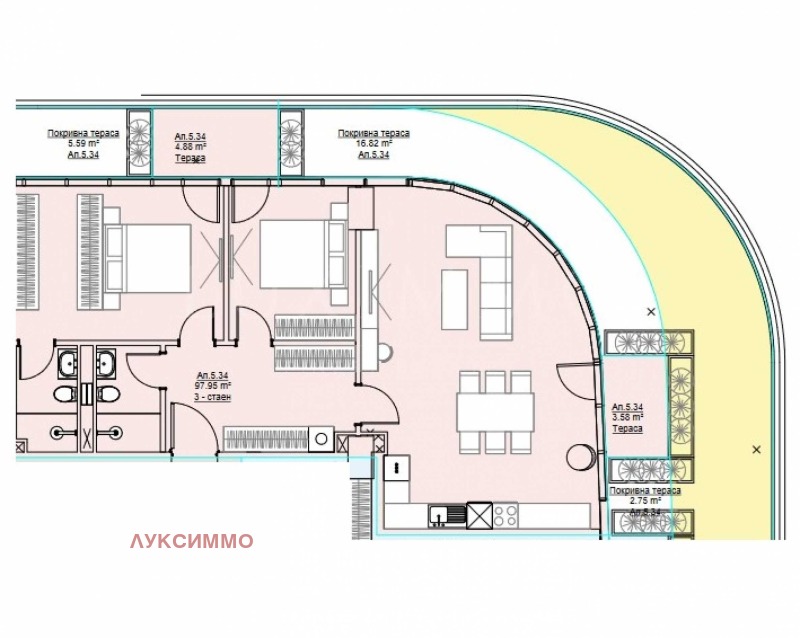 Zu verkaufen  2 Schlafzimmer Sofia , Dianabad , 130 qm | 61129659 - Bild [8]