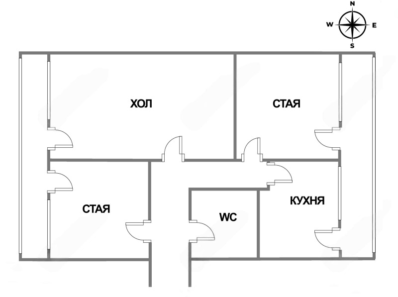 En venta  2 dormitorios Sofia , Poduyane , 108 metros cuadrados | 36534847 - imagen [9]