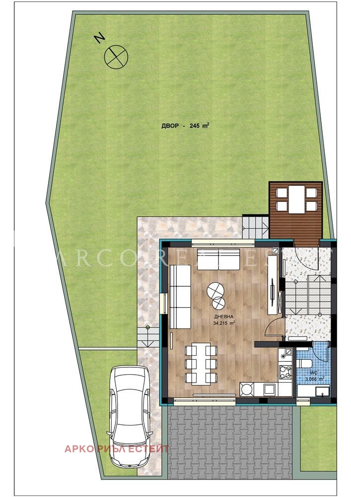 Продава КЪЩА, гр. София, Горна баня, снимка 7 - Къщи - 55733191