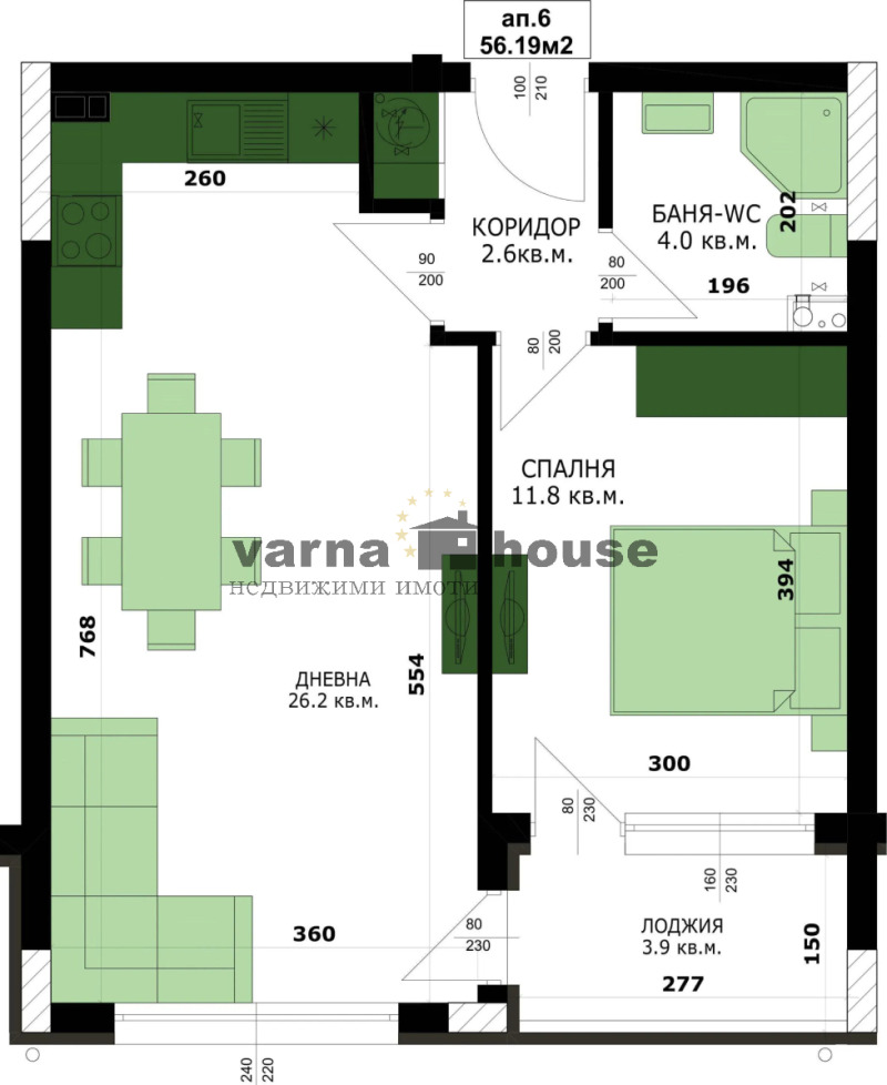 De vânzare  1 dormitor Varna , Caisieva gradina , 64 mp | 63321484 - imagine [5]