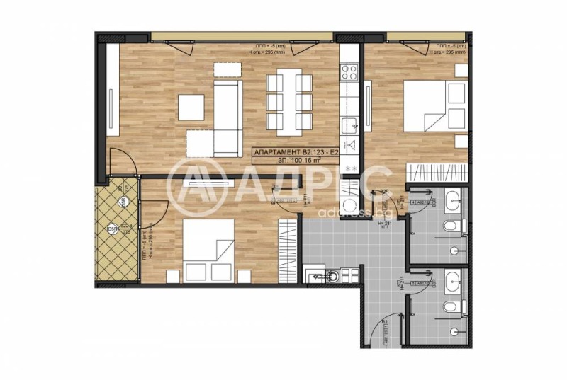 Satılık  2 yatak odası Sofia , Boyana , 125 metrekare | 79310293 - görüntü [4]