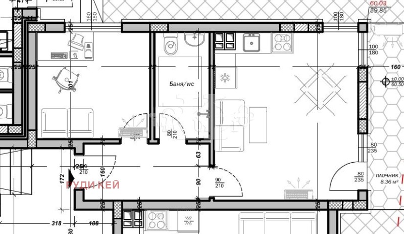 In vendita  Ufficio Varna , Mladost 1 , 65 mq | 66324518 - Immagine [2]