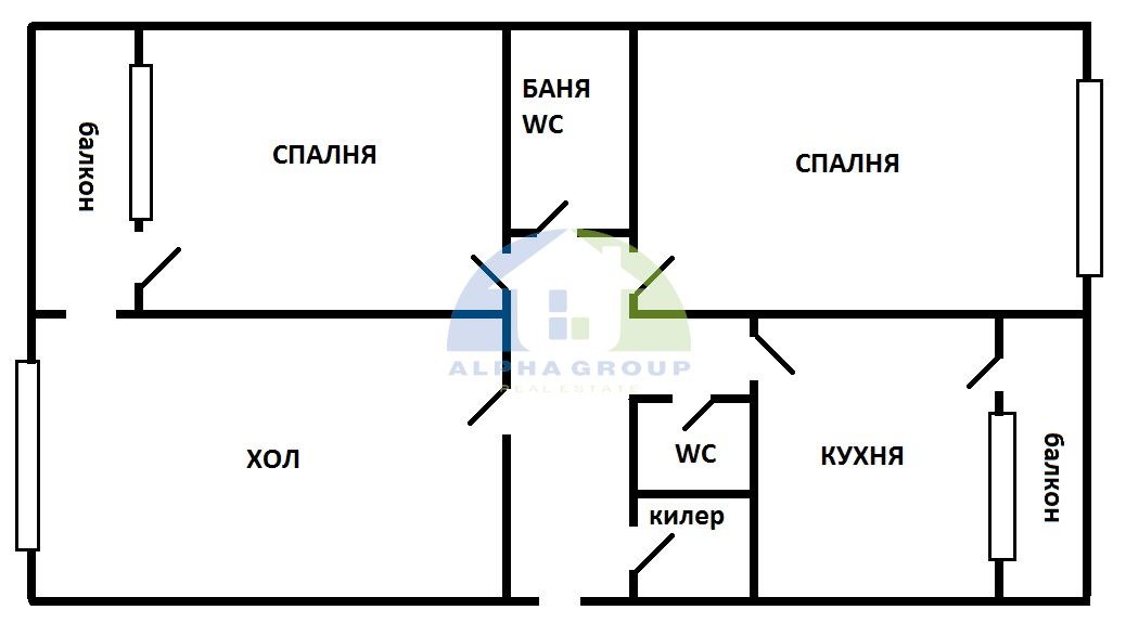 Продава 3-СТАЕН, гр. София, Света Троица, снимка 3 - Апартаменти - 54051772
